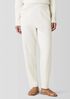 Garment-Dyed Terry Slouchy Pant