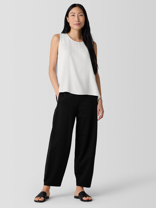 Washable Flex Ponte Curved Lantern Pant