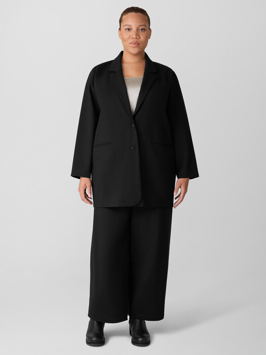 Washable Flex Ponte Long Blazer