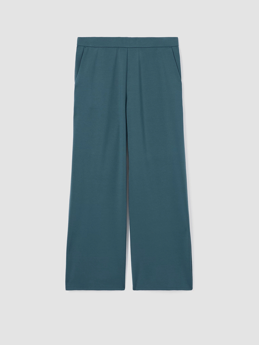 Washable Flex Ponte Wide-Leg Pant