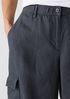 Organic Linen Cargo Pant