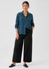 Washable Flex Ponte Wide-Leg Pant