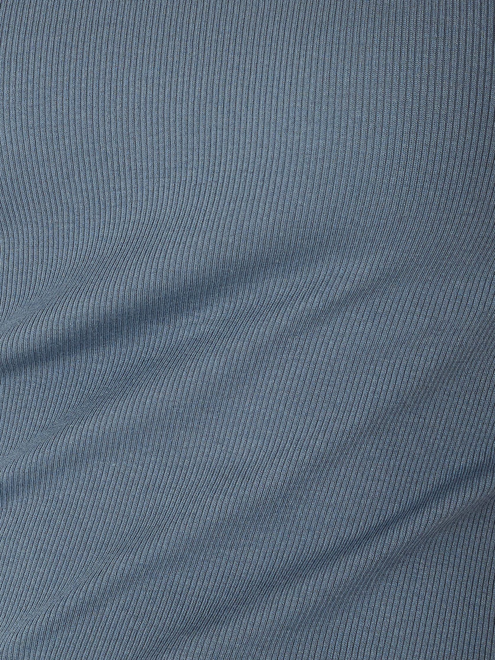 Organic Cotton Stretch Rib Scoop Neck Tank