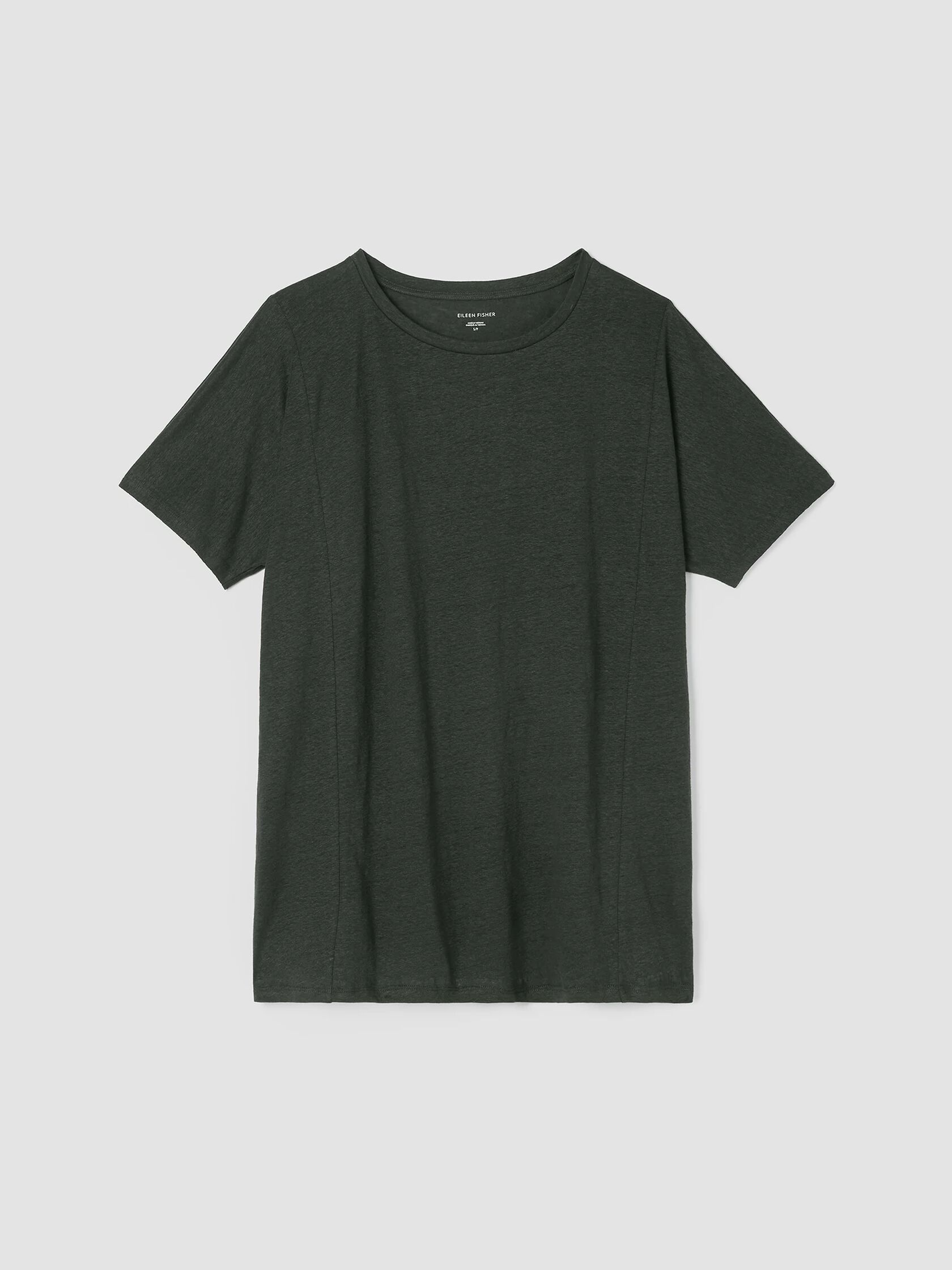 Organic Linen Jersey Long Tee