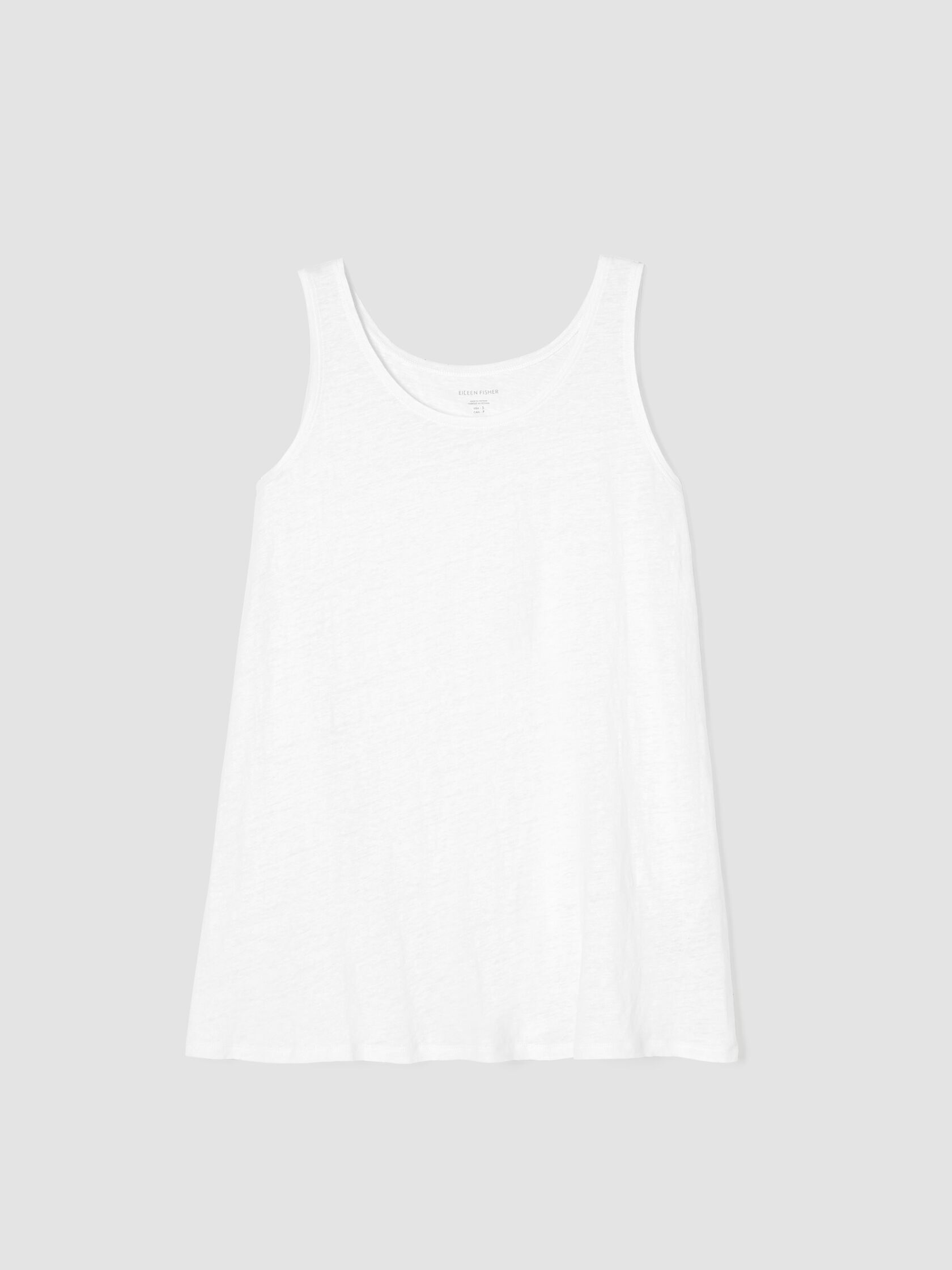 Organic Linen Jersey Long Tank