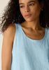Organic Linen Jersey Scoop Neck Tank