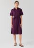 Organic Linen Classic Collar Shirtdress