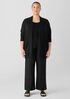Organic Linen Cotton Cord Long Cardigan