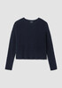 Cotton Fluff Crew Neck Top