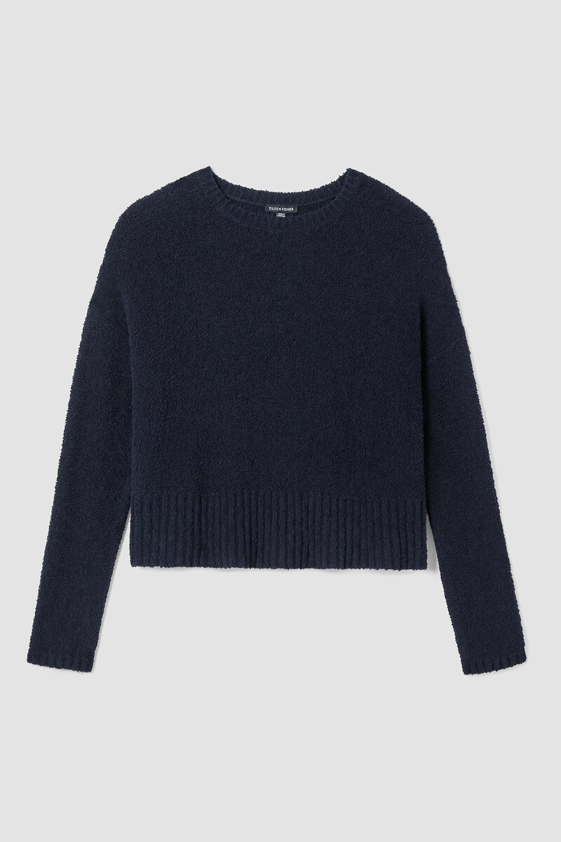 Cotton Fluff Crew Neck Top Cotton Fluff Crew Neck Top