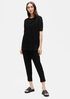 Washable Stretch Crepe Slouchy Ankle Pant