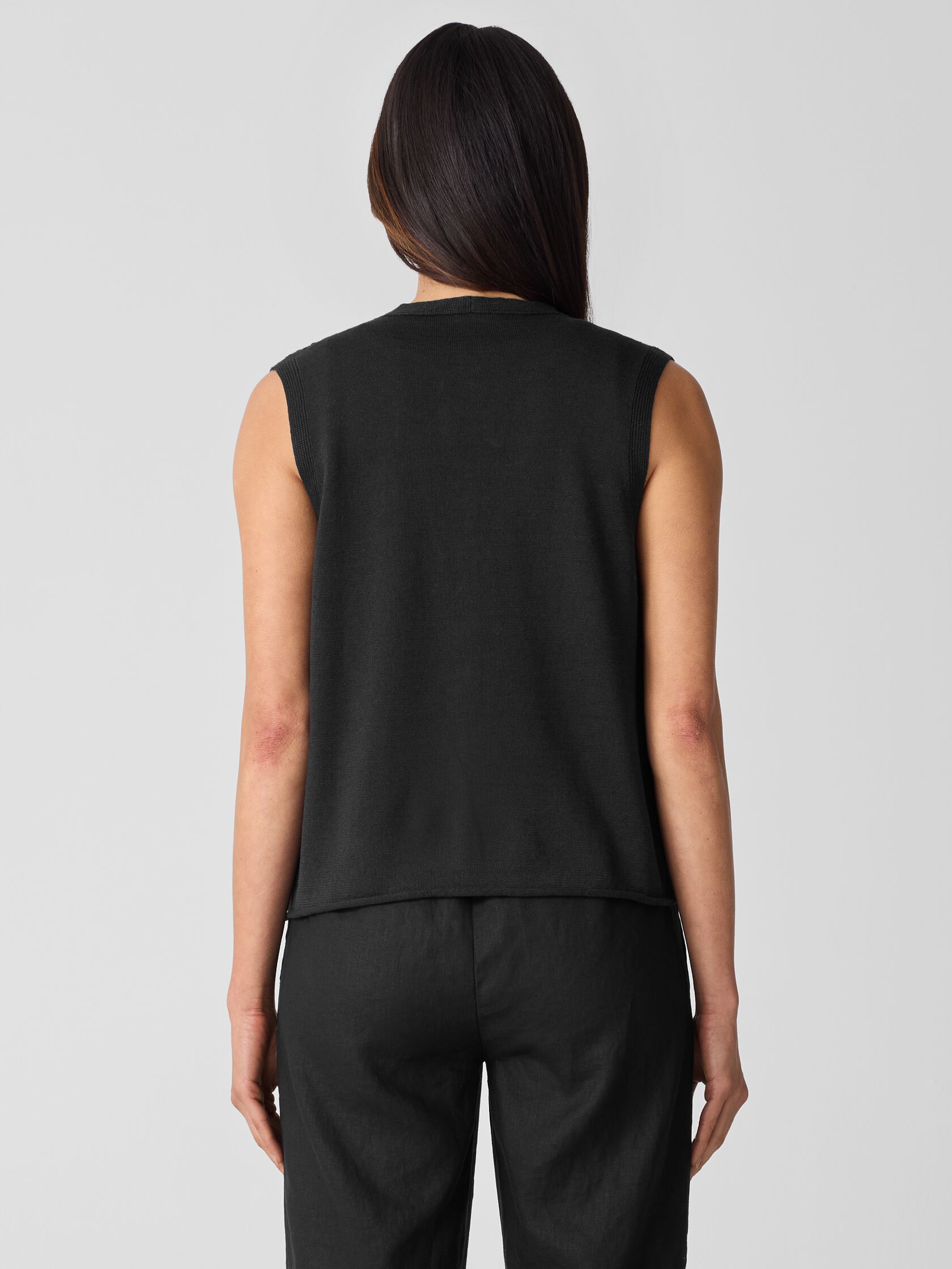 Organic Linen Cotton Vest