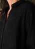 Woven Pliss&eacute; Classic Collar Shirt