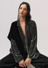 Velvet Long Blazer