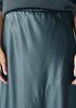 Stretch Silk Charmeuse Bias Skirt
