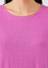 Organic Linen Jersey Crew Neck Tee