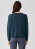 Peruvian Cotton Blend Crew Neck Top