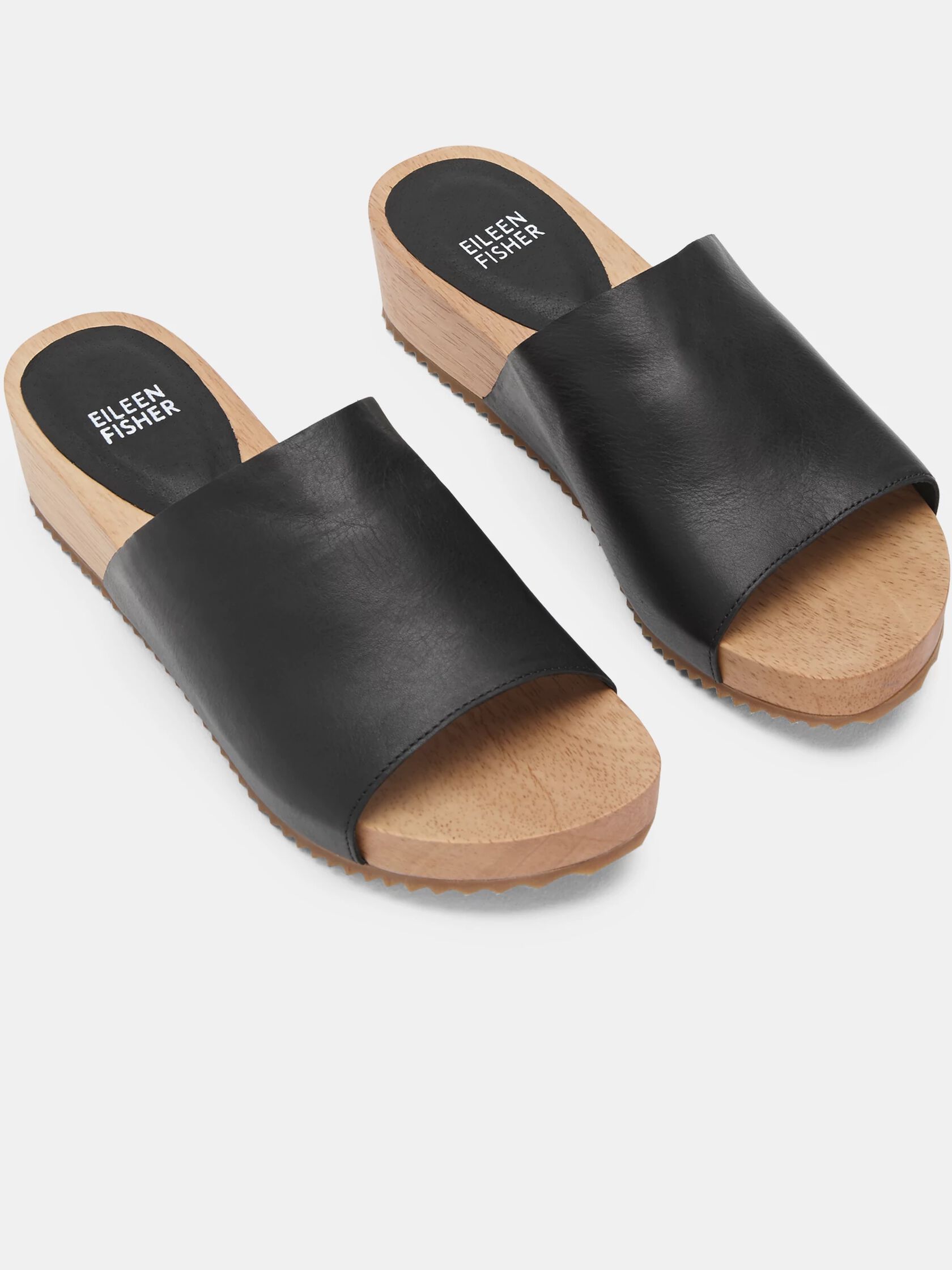 Minnie Sandal With Wood Platform