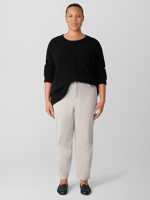 Organic Cotton Stretch Corduroy Straight Pant