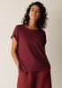 Organic Linen Jersey Crew Neck Tee