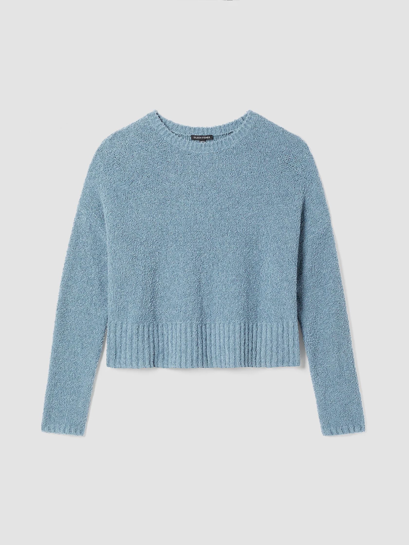 Cotton Fluff Crew Neck Top