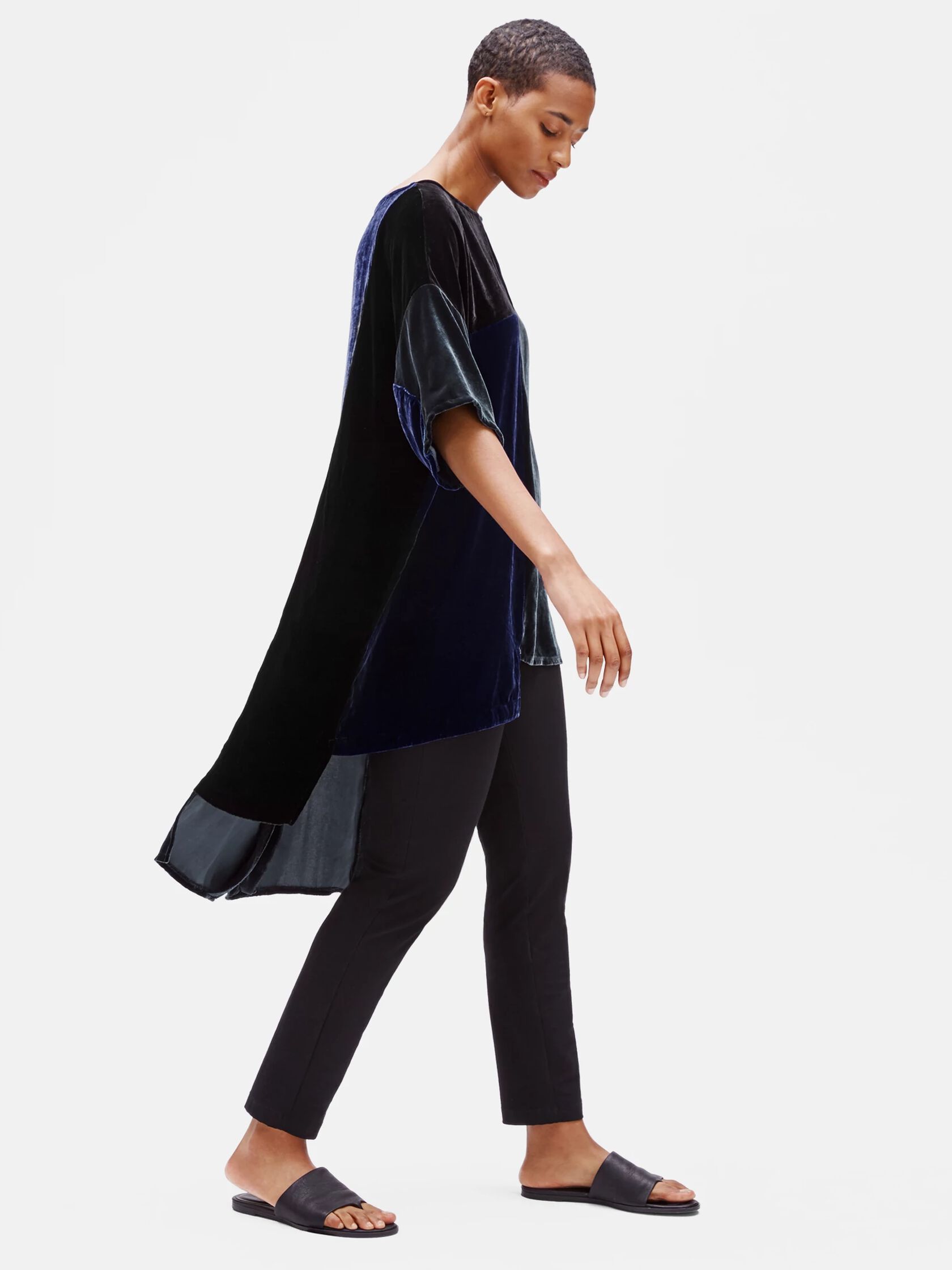 Resewn Velvet Tunic