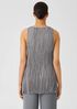 Crushed Silk Long Tank