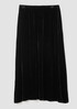 Velvet Flared Skirt