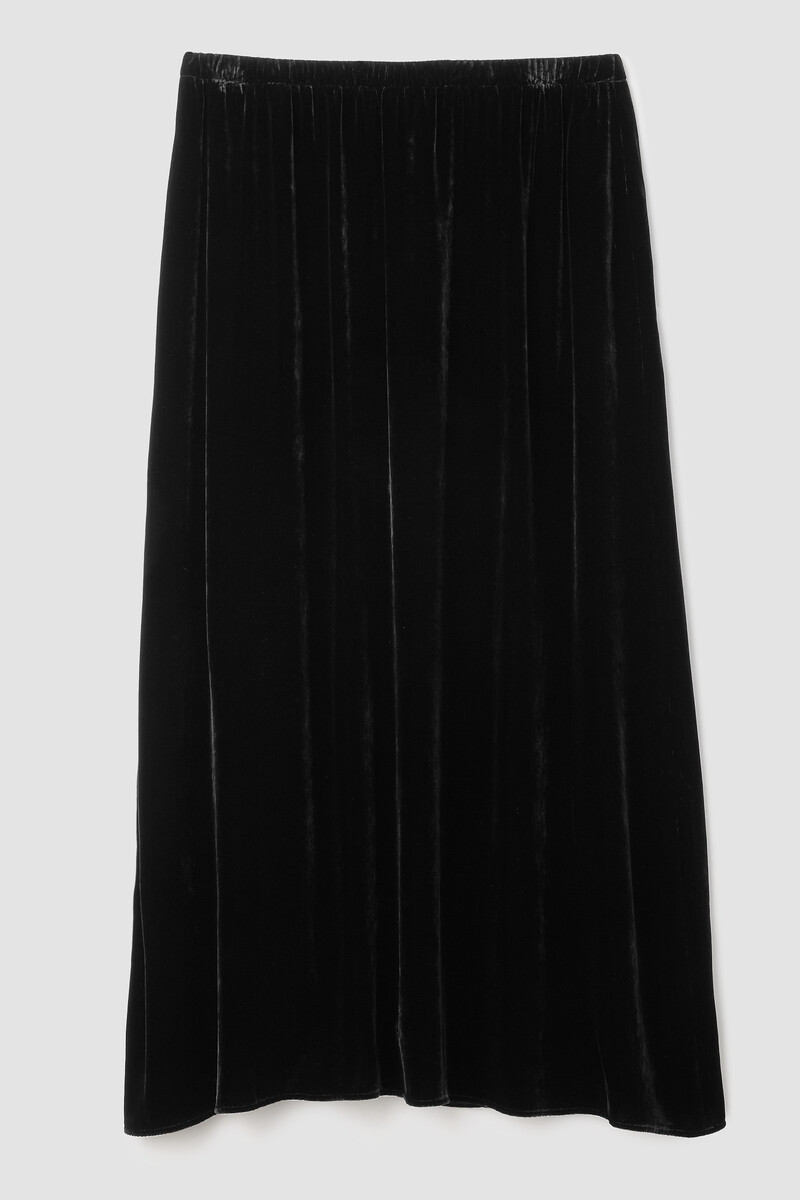 Velvet Flared Skirt Velvet Flared Skirt