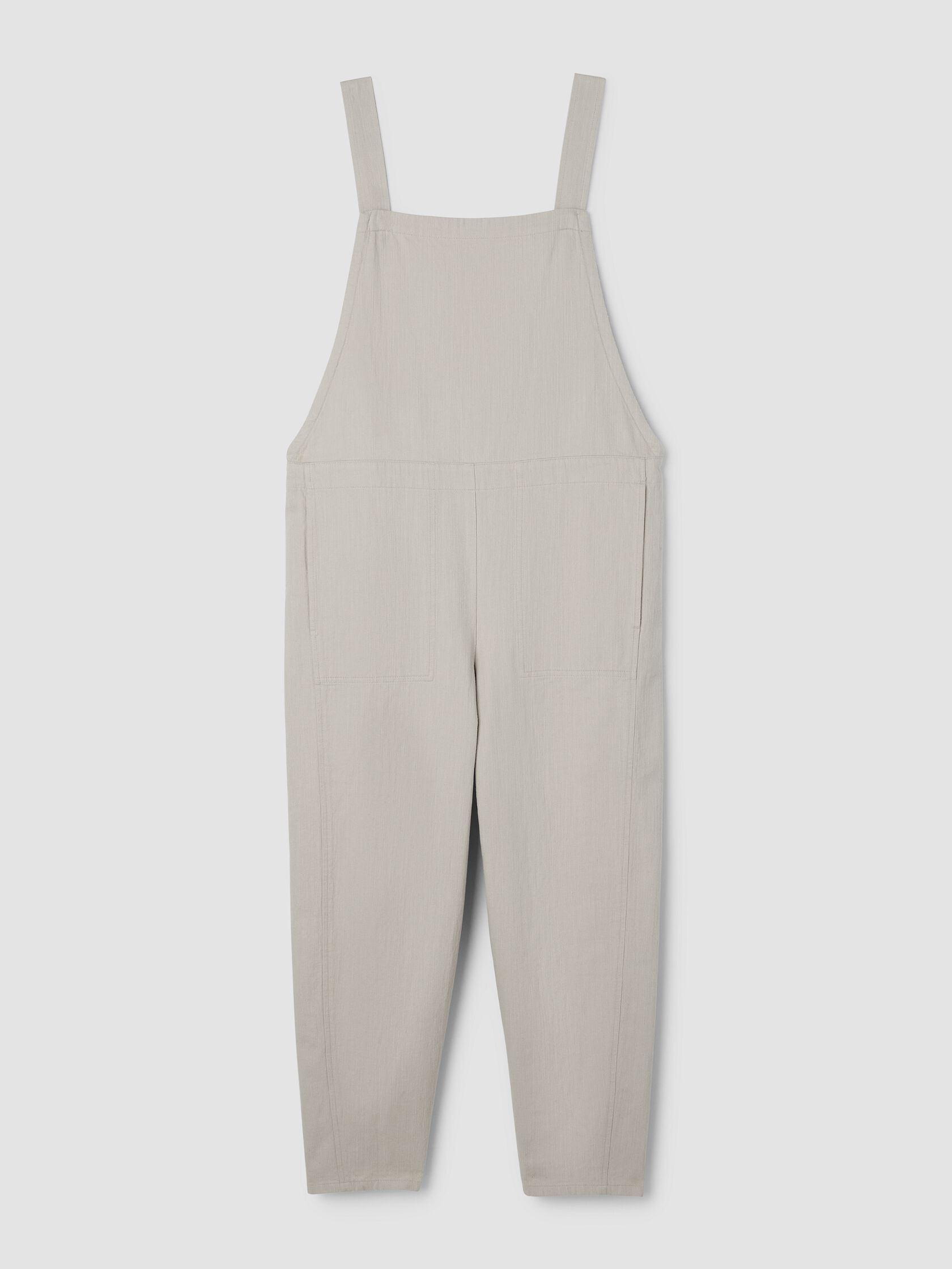 Slubby Organic Cotton Linen Overalls