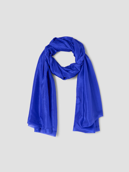 Washed Transitional Silk Parachute Scarf