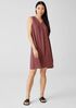 Silk Georgette Crepe Pleated Dress