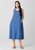 Washed Organic Linen Délavé Lantern Dress