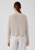 Merino Cropped Turtleneck Top in Regenerative Wool