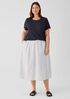 Organic Cotton Ripple Pocket Skirt