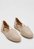 Lee Linen Espadrille Flat