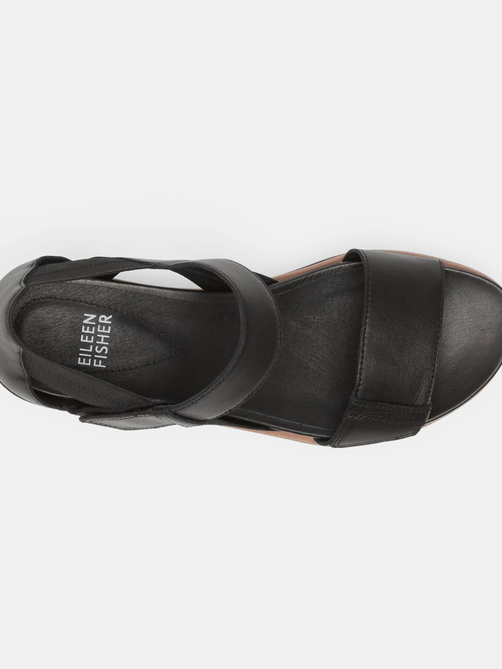 Luck Smooth Leather Wedge Sandal