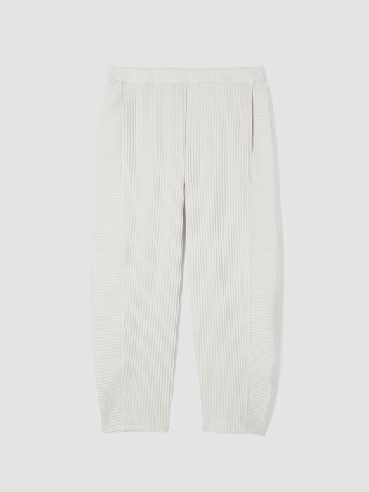 Textured Stretch Rib Lantern Pant
