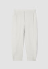 Textured Stretch Rib Lantern Pant