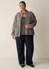 Lightweight Boiled Wool Flight Jacket in Regenerative Wool