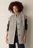 Curly Alpaca Wool Blend Vest