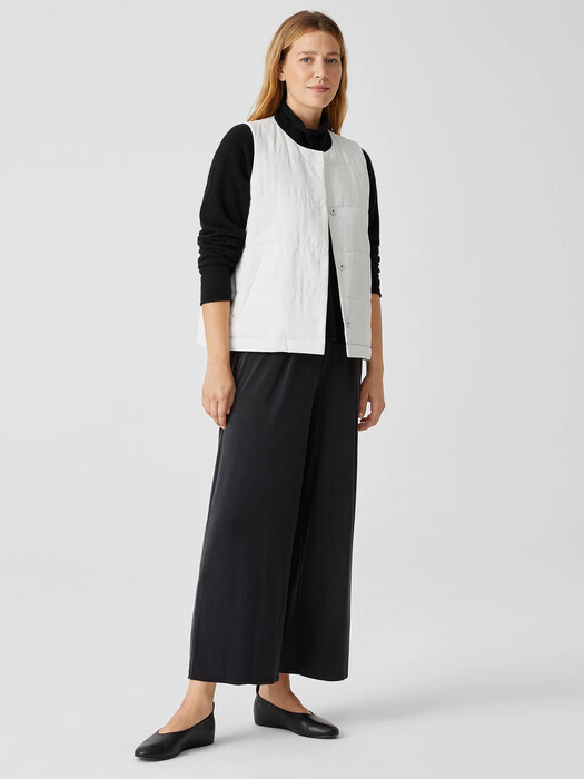 Fuji Silk Quilted Vest