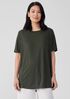 Organic Linen Jersey Long Tee