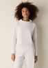 Garment-Dyed Organic Cotton Terry Funnel Neck Top