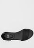Razz Tumbled Leather Ankle-Strap Sandal