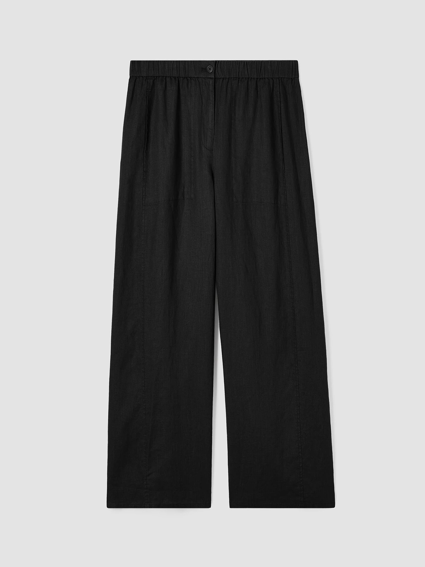 Organic Linen Wide Trouser Pant