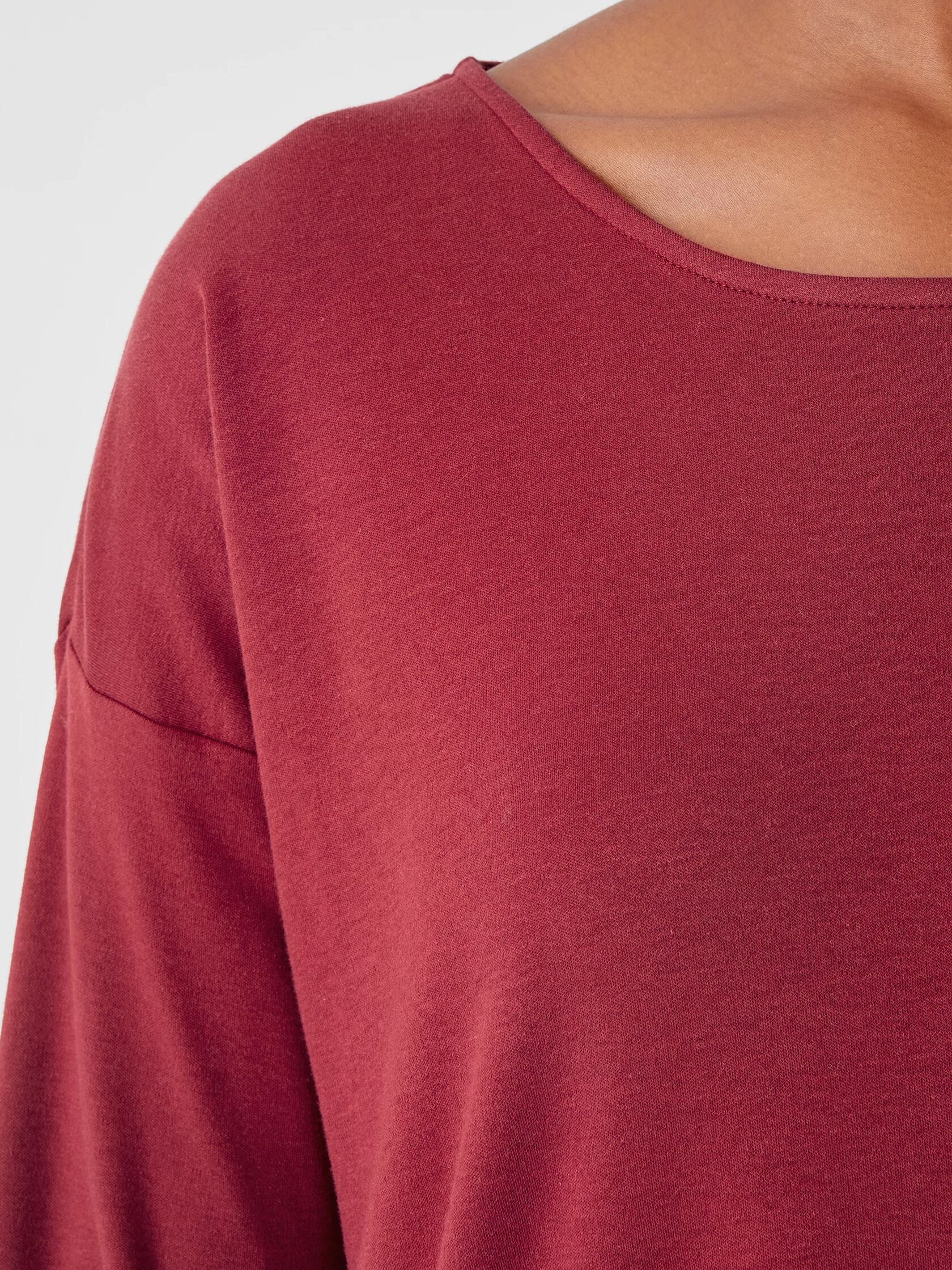 Cozy Organic Cotton Interlock Dress