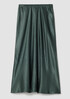 Textured Satin Slip Skirt
