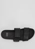 Folk Leather Slide Sandal