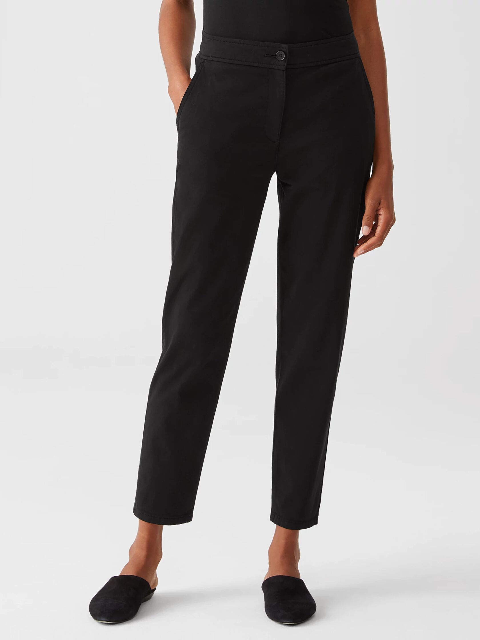 Organic Cotton Stretch Twill Chino